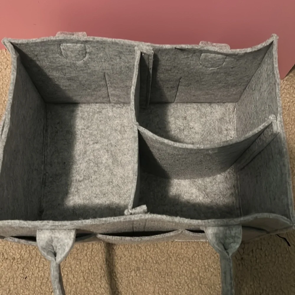 Felt Compartment Basket